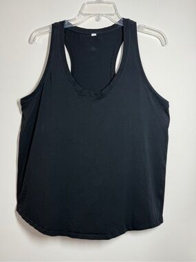 Lululemon L Women’s Black Racerback Tank Top Shirt
